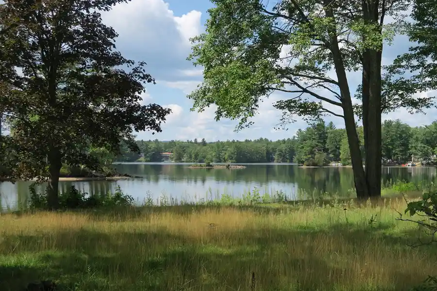 Hickory Hills Lake in Lunenburg, MA