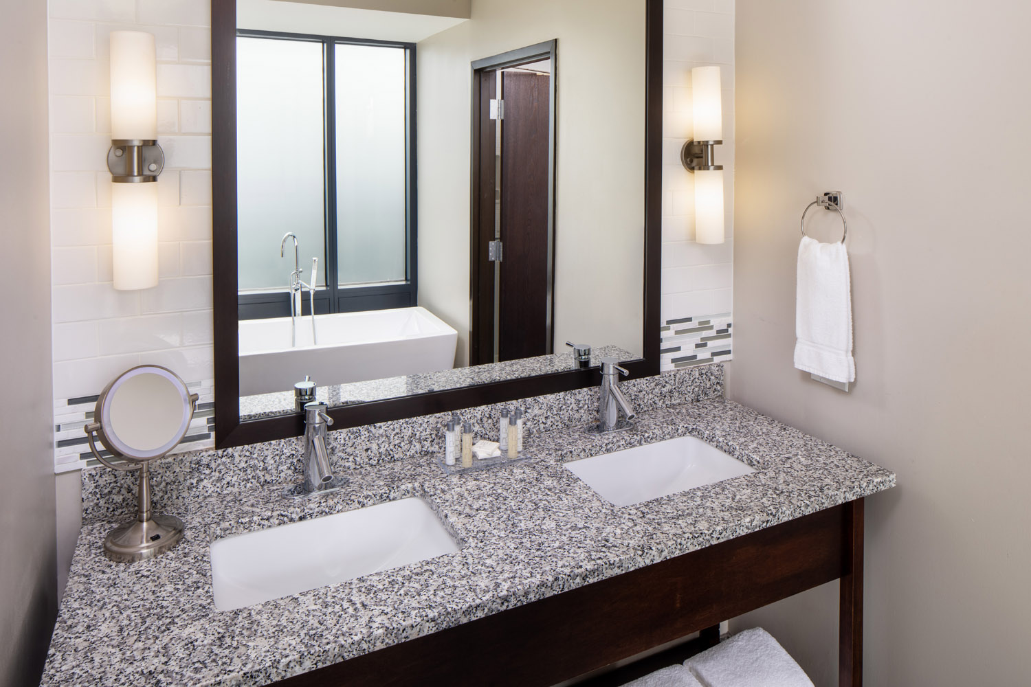 Bathroom at Kent State Hotel