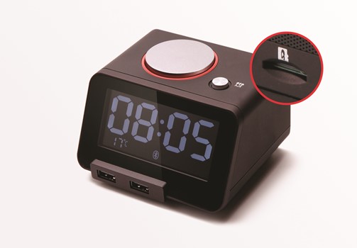 Bluetooth Alarm Clock with Charging Function for Mobile Phone product