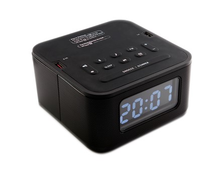 Bluetooth Speaker With Alarm Clock and FM Radio product