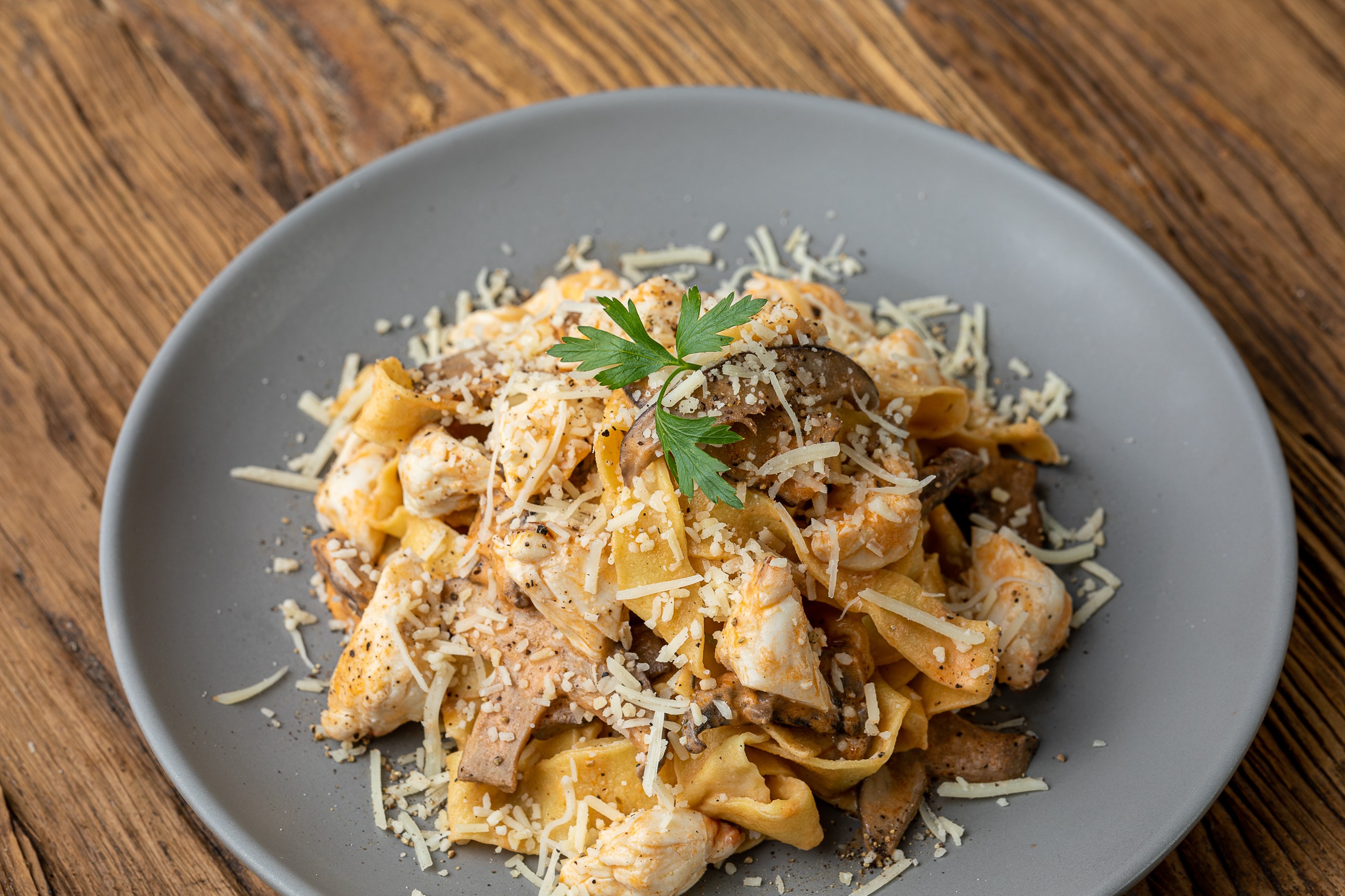 Crab Pappardelle - 6 oz | Heron Point Seafood