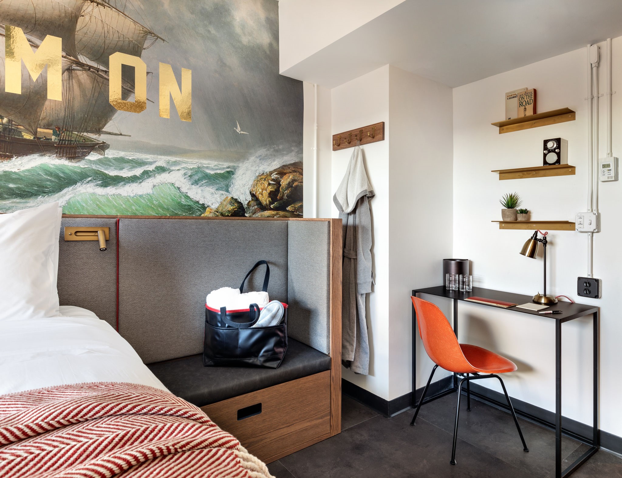 King Bedroom at the Revolution Hotel