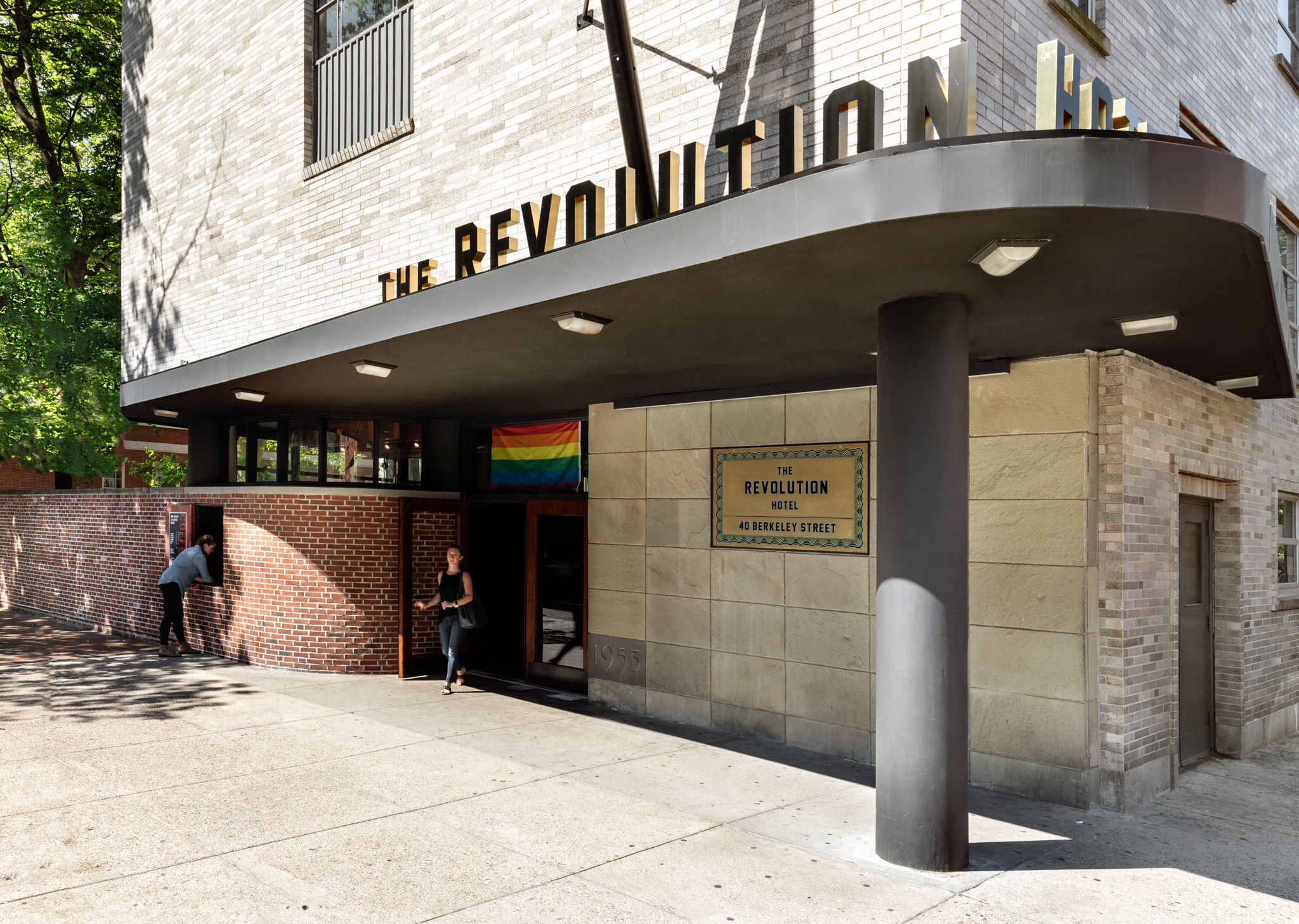 Exterior of The Revolution Hotel