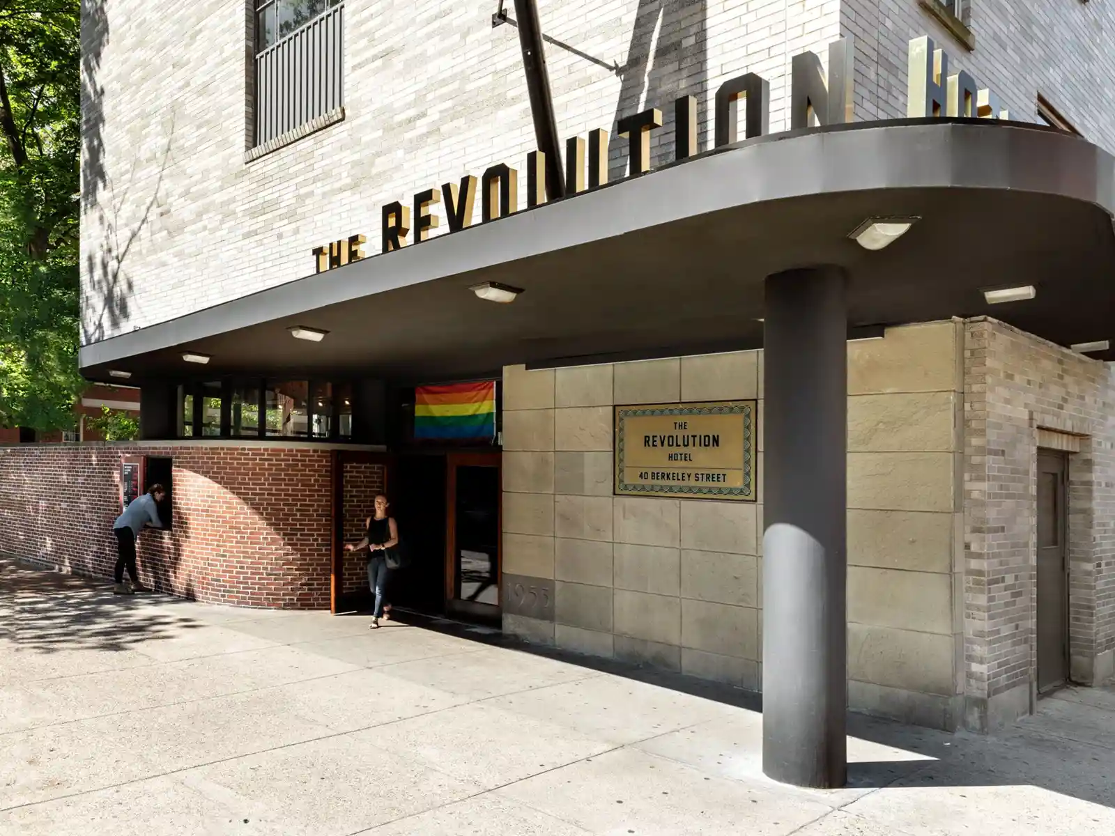 Exterior of The Revolution Hotel