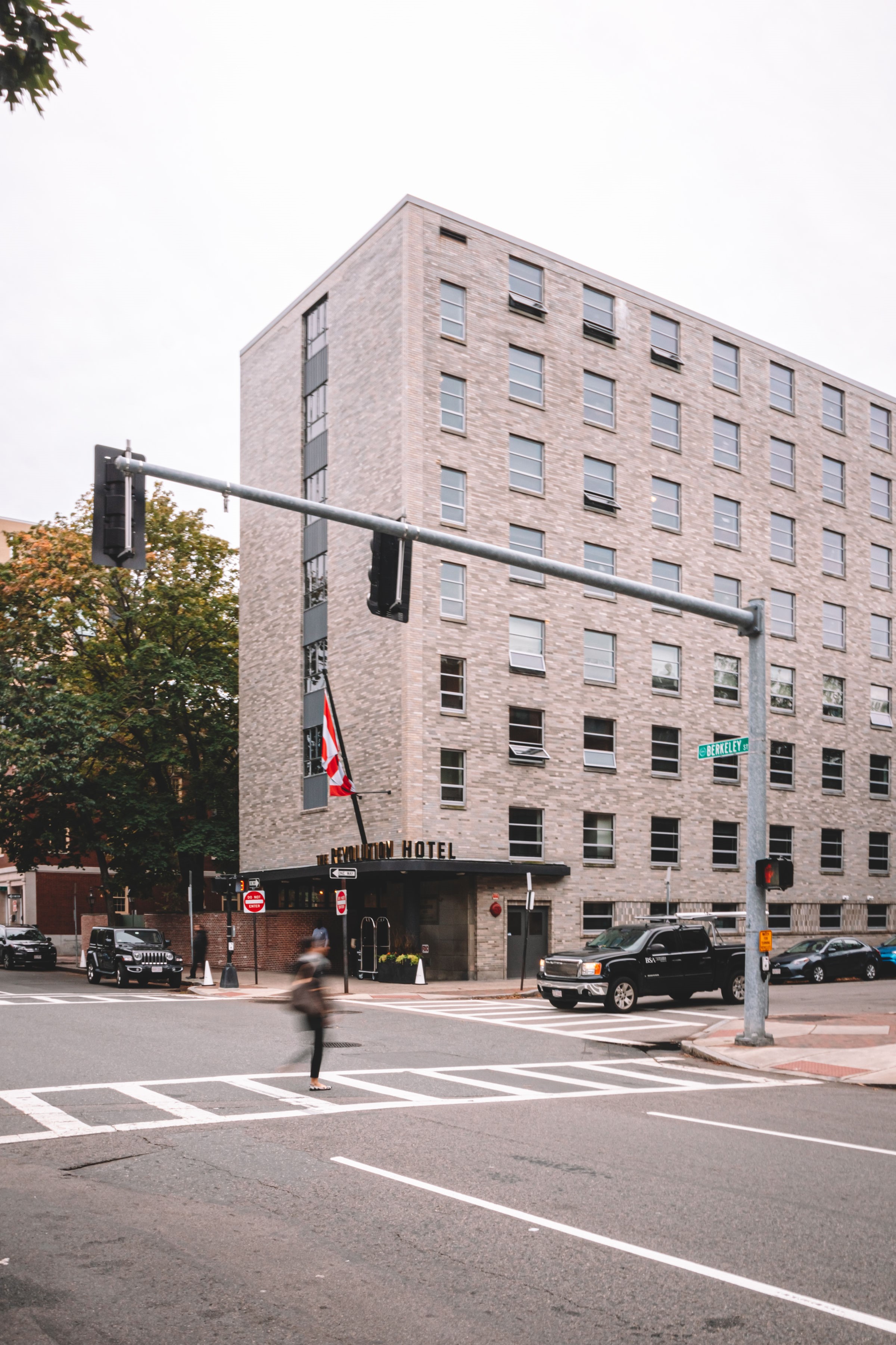 Exterior of The Revolution Hotel