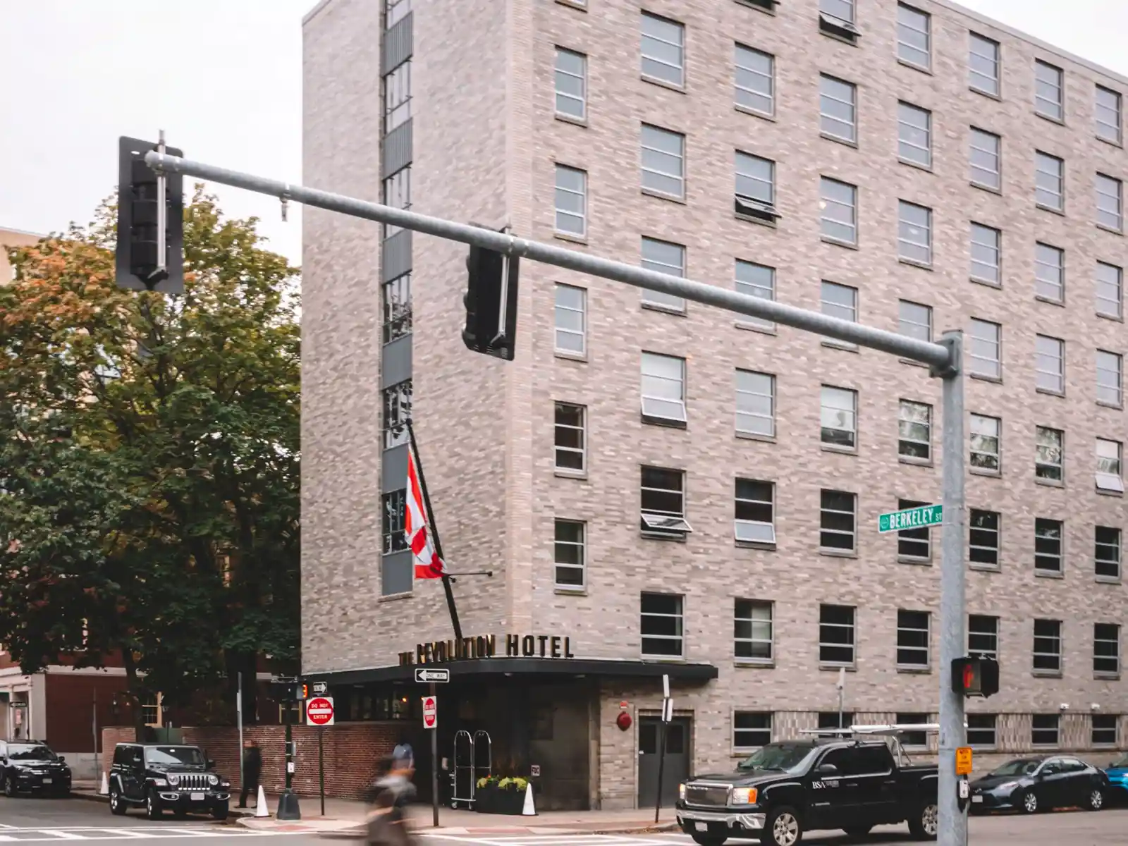 Exterior of The Revolution Hotel