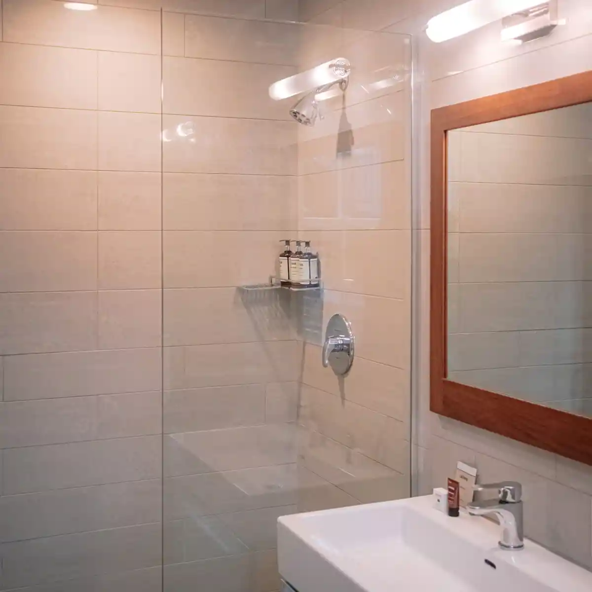 Bathroom in Lofts and Suites