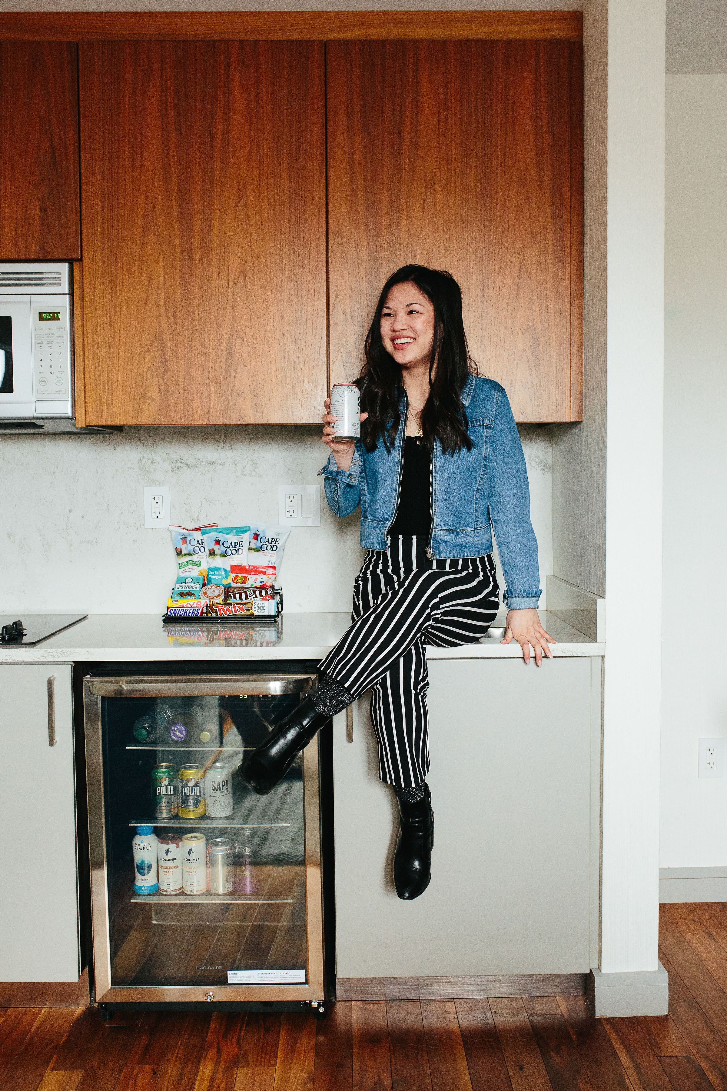 Kitchen in Lofts and Suites