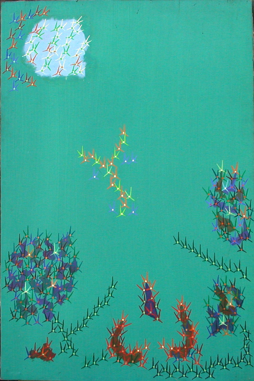 Mark Baum Untitled, 1960 Oil on Canvas 60 x 40 inches