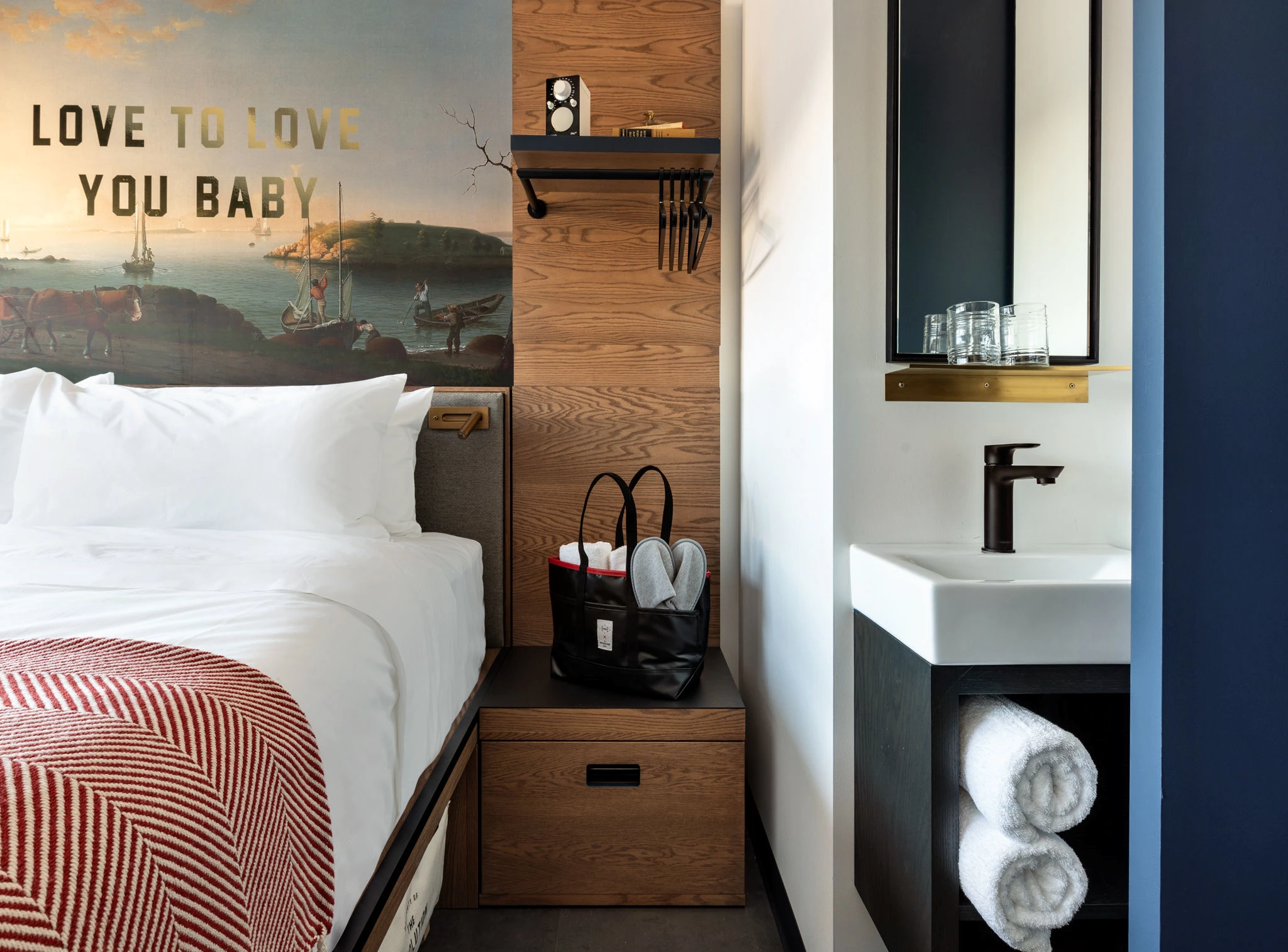 Premium King Bedroom at the Revolution Hotel