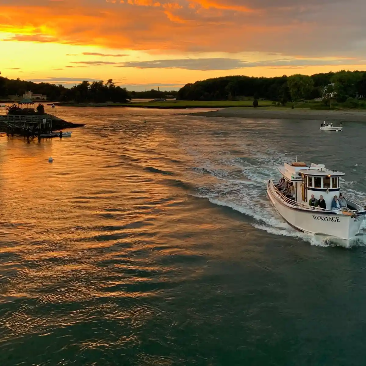 Portsmouth Harbor Cruises | Sunset Cruise