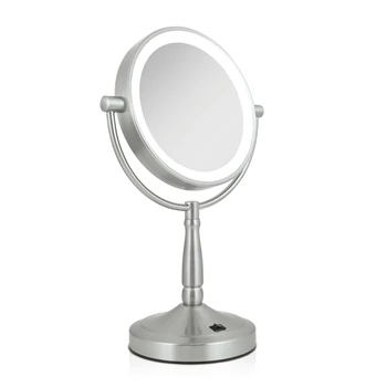 Zadro Surround Light™ Cordless LED Lighted Vanity Mirror - Satin Nickel product