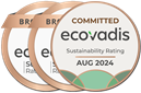 EcoVadis (Certified Sustainability Performance Ratings) logo