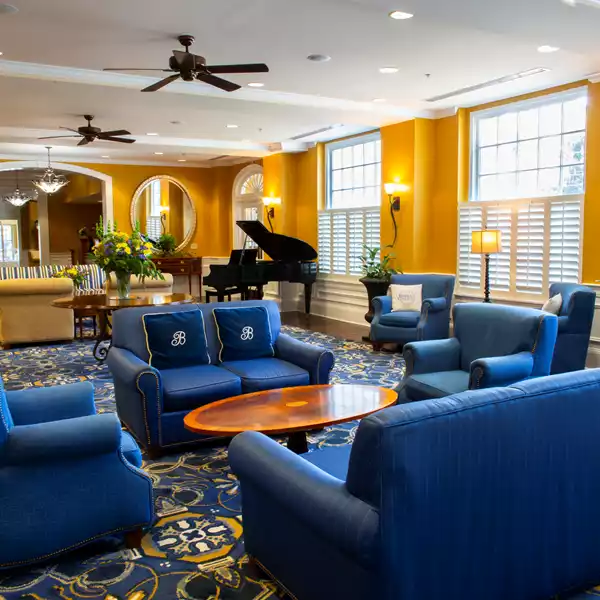 lobby of boone tavern