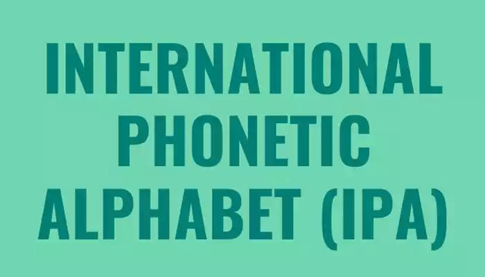 International Phonetic Alphabet Image