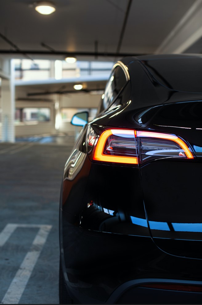 Car in a parking at The Benson Hotel