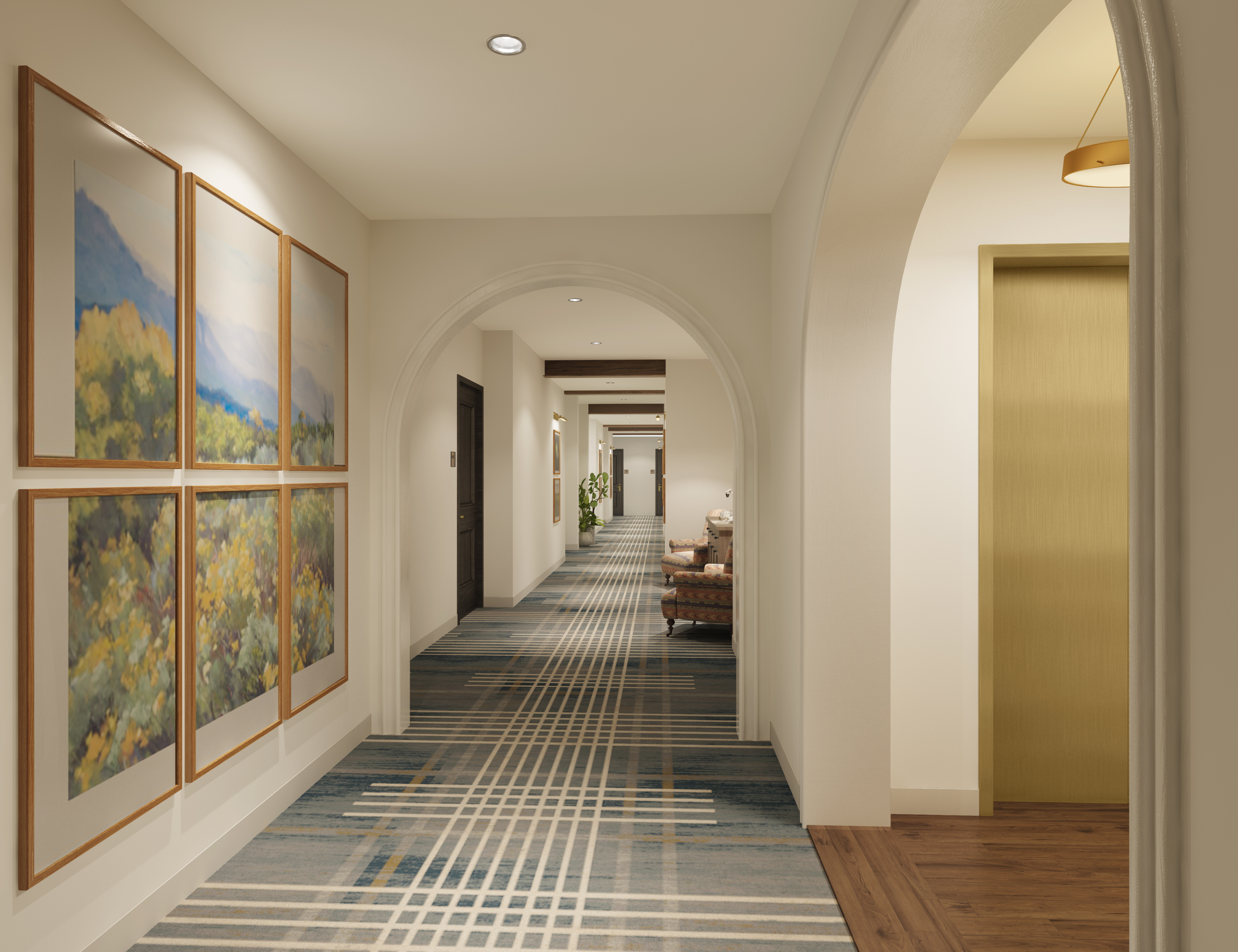 Meeting room at the Faculty Club at the Benson Hotel