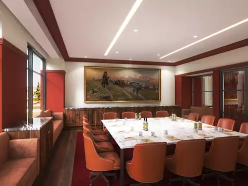 Meeting room at the Faculty Club at the Benson Hotel