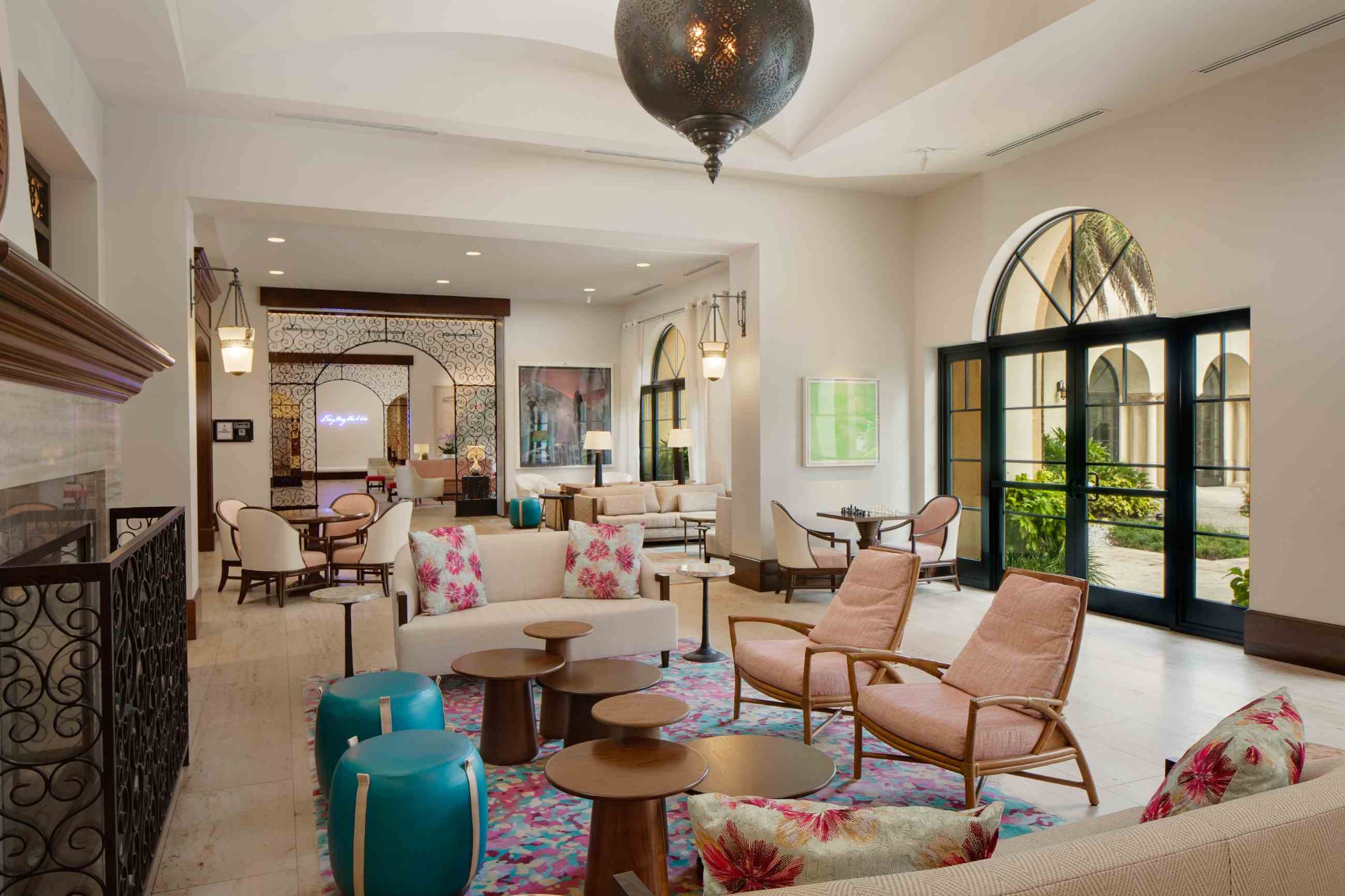 library at the alfond inn