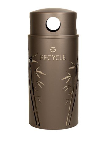 Nature Series Bamboo Trash Receptacle - Bronze product