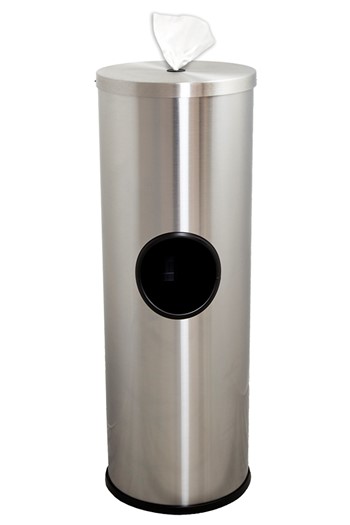 Sanitizing Wipe Dispenser - Stainless Steel product