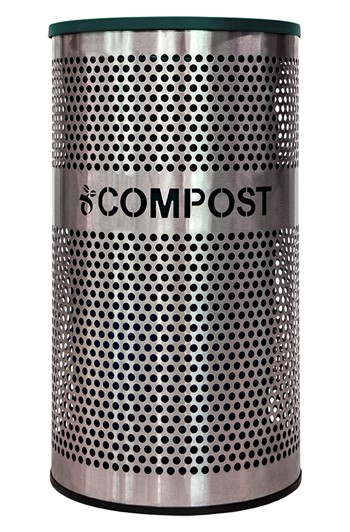 Venue Collection Compost Receptacle - Hunter Green Texture product
