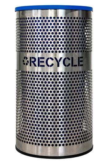 Venue Collection Recycling Receptacle - Recycle Blue Texture product