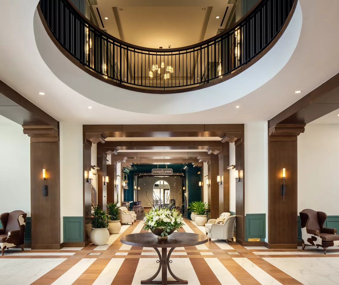 The Benson Hotel lobby