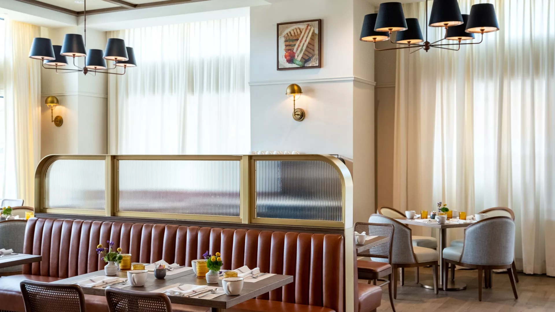 Dining area at The Benson Hotel