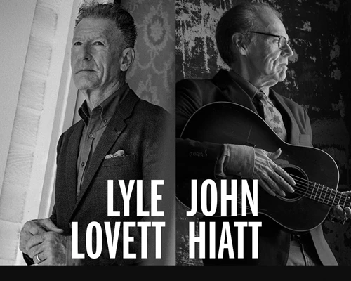 Lyle Lovett and John Hiatt Together On Stage image
