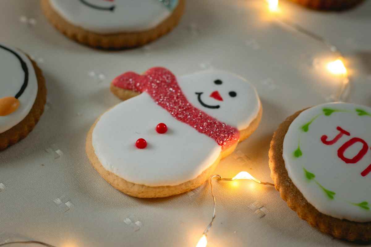 Holiday Cookies with Lights