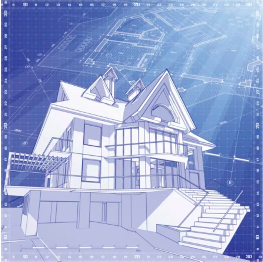 Residential Home Design Blueprint