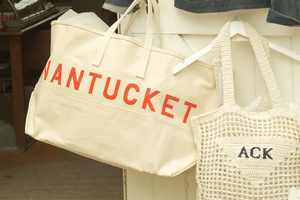 Pink flowers by a wooden fence overlooking boats in the ocean