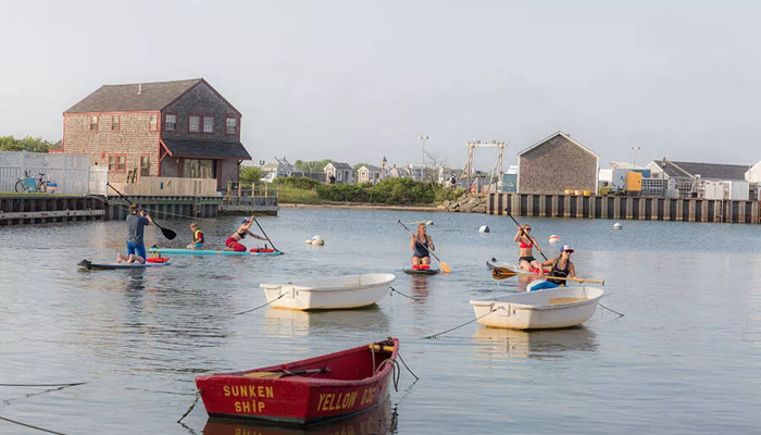 Boating on Nantucket Image