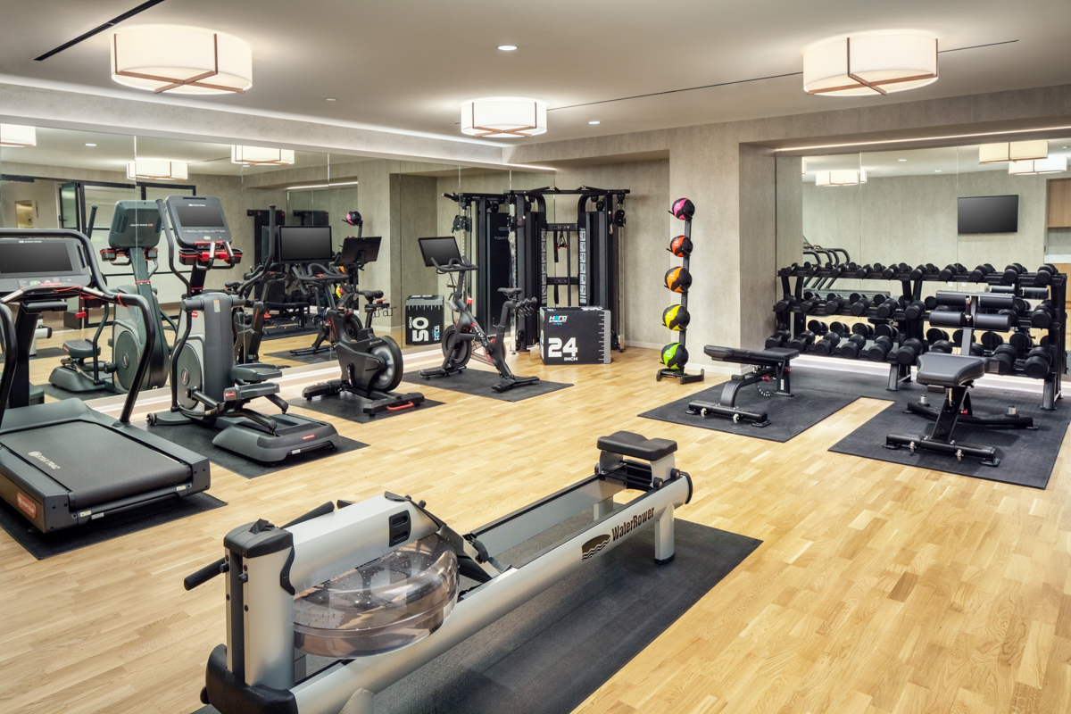 Fitness Center at The Benson Hotel