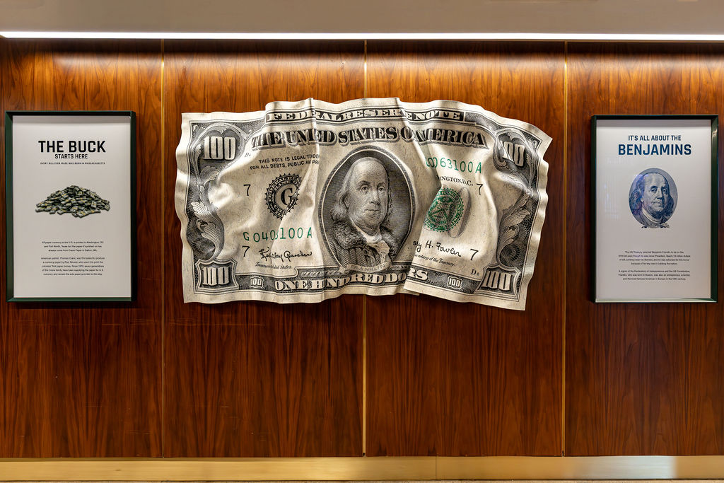 money art at the revolution hotel