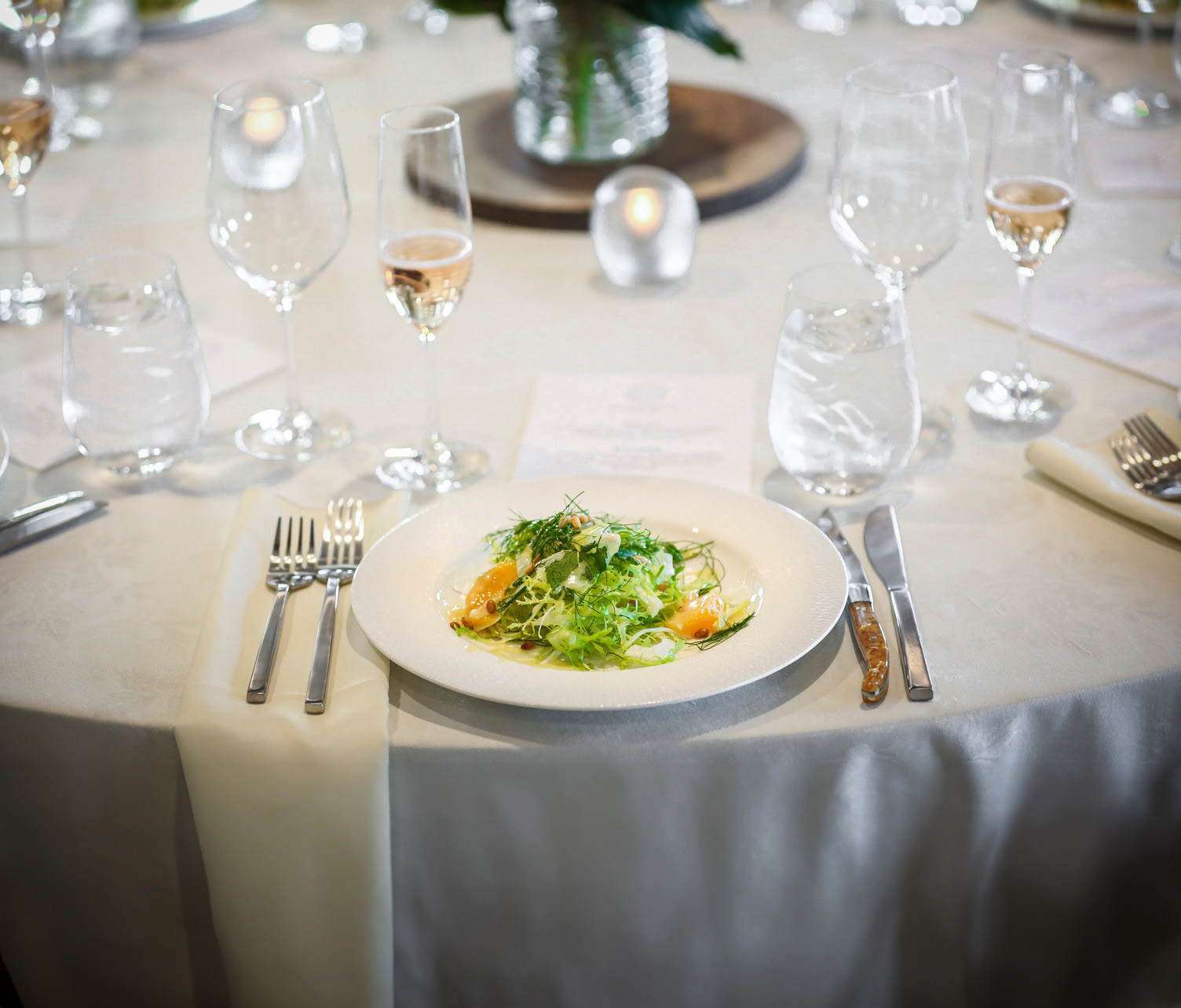 Wedding Setup in Ballroom