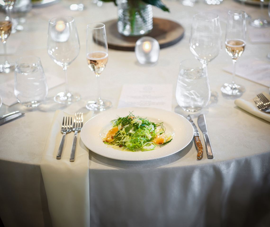 Wedding Setup in Ballroom