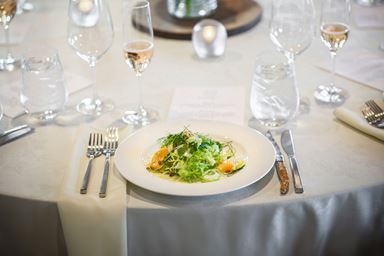 Wedding Setup in Ballroom