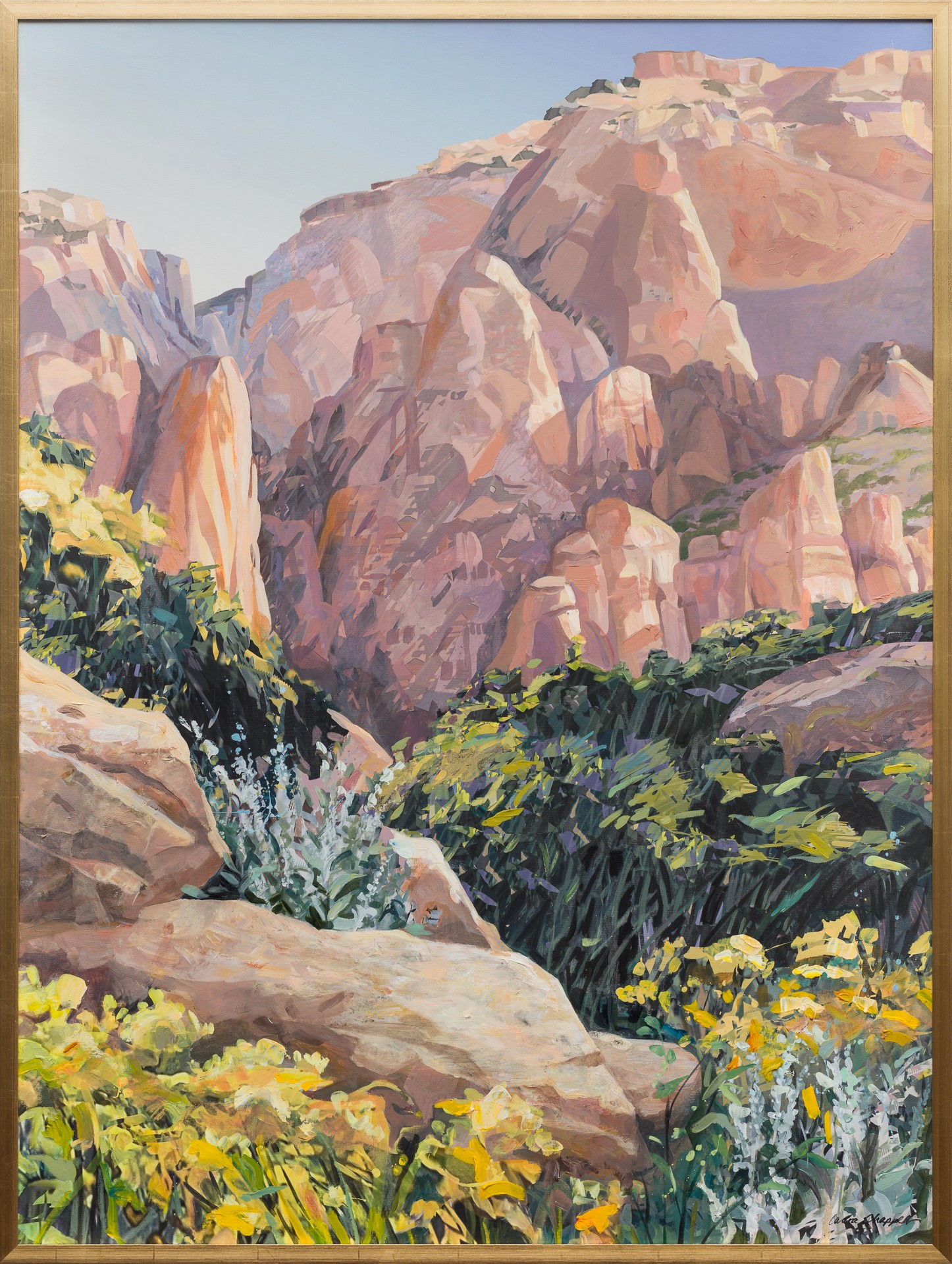 Image of the piece called The Gorge Below