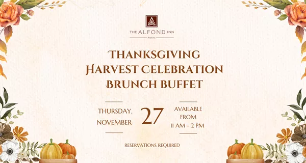 Thanksgiving Harvest Celebration Brunch Buffet Image