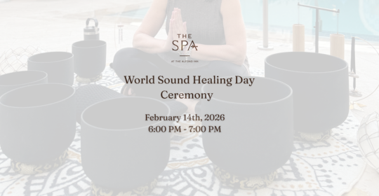 World Sound Healing Day at The Spa Image