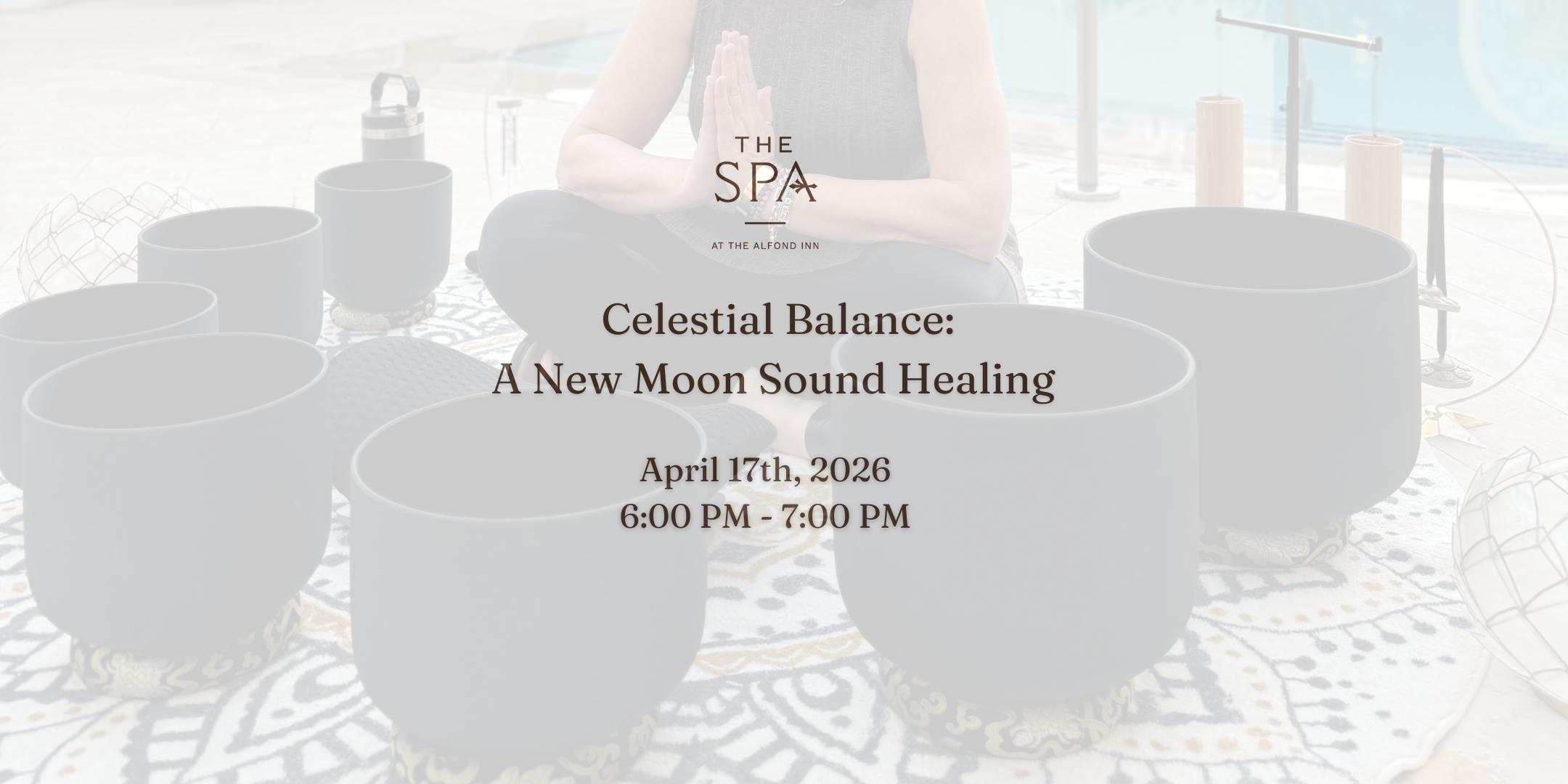 Celestial Balance: A New Moon Sound Healing Image