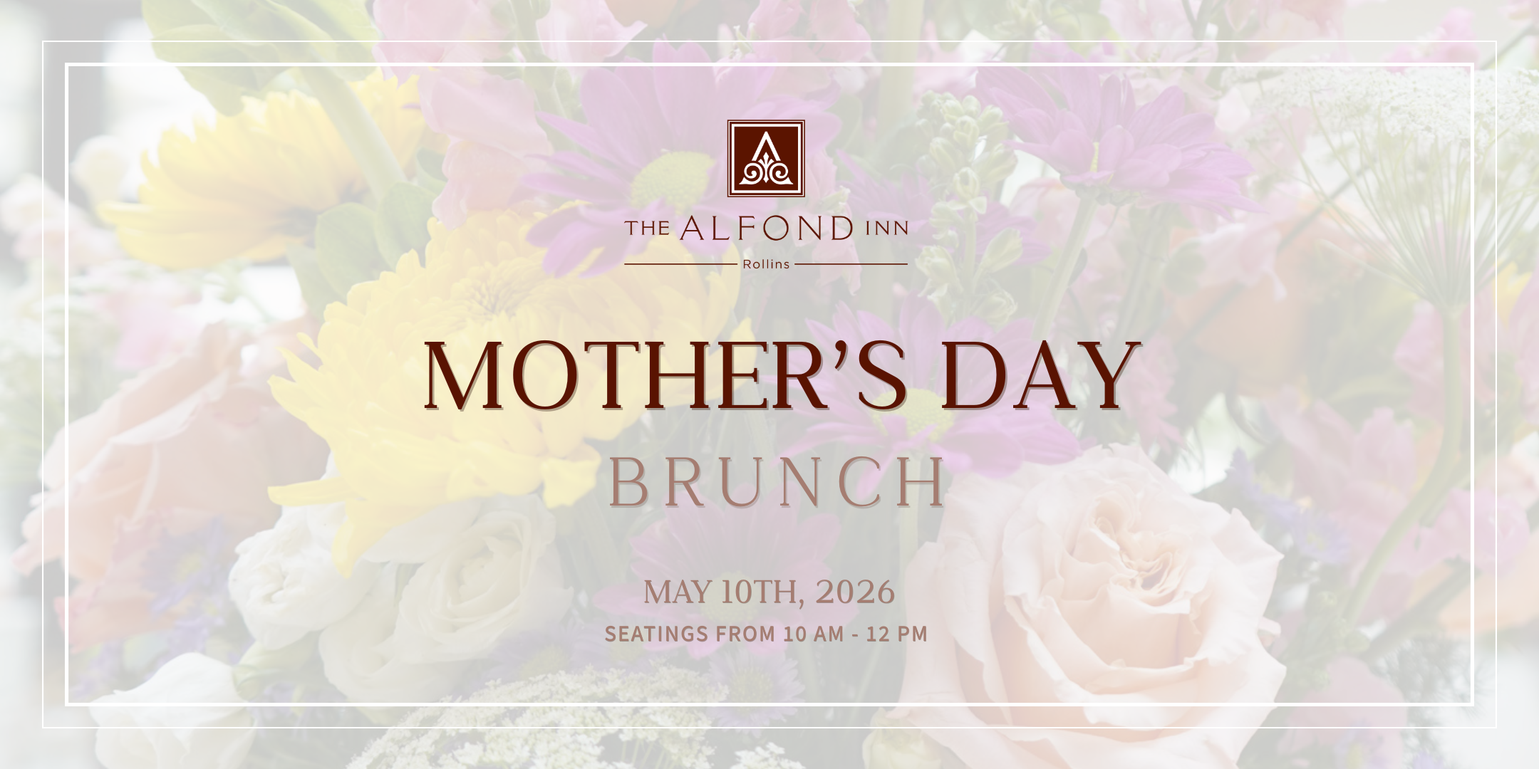 Mother's Day Brunch at The Alfond Inn  Image