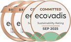EcoVadis (Certified Sustainability Performance Ratings) logo