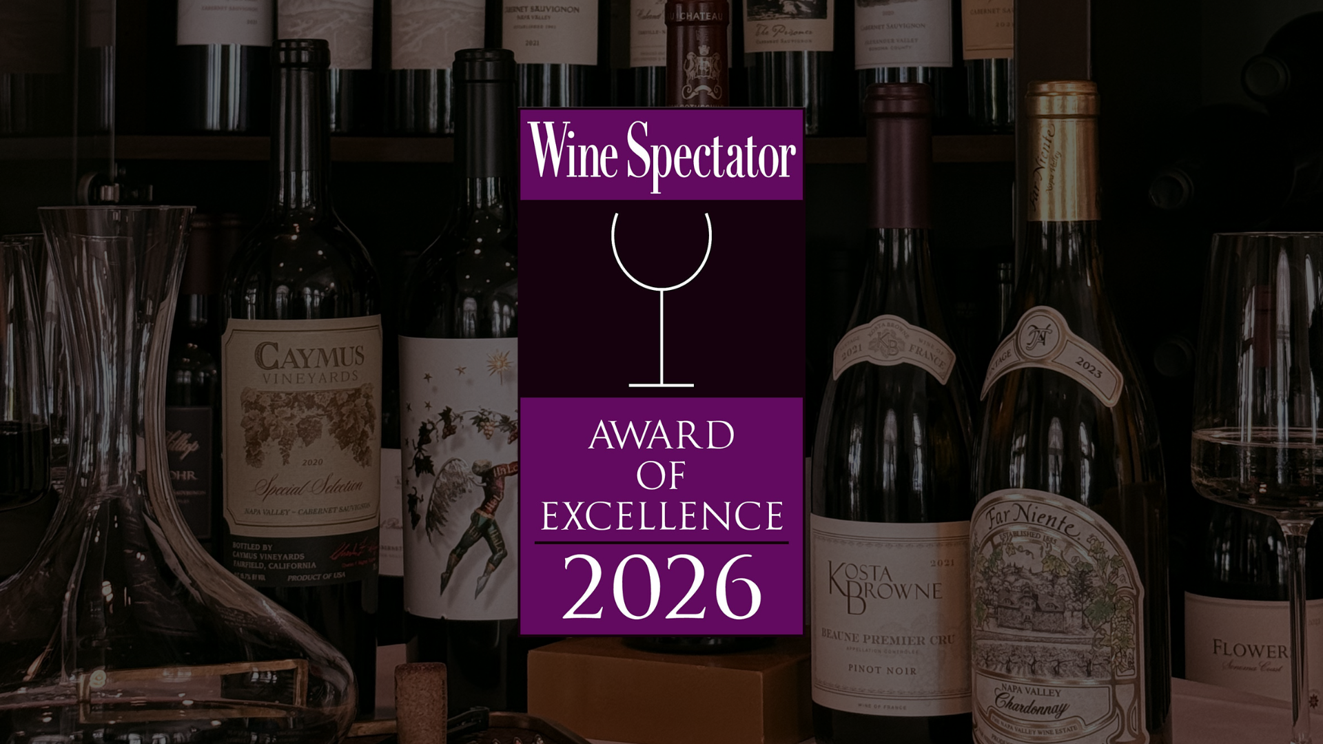 Hamilton’s Kitchen at The Alfond Inn Wins 2026 Wine Spectator Restaurant Award Image