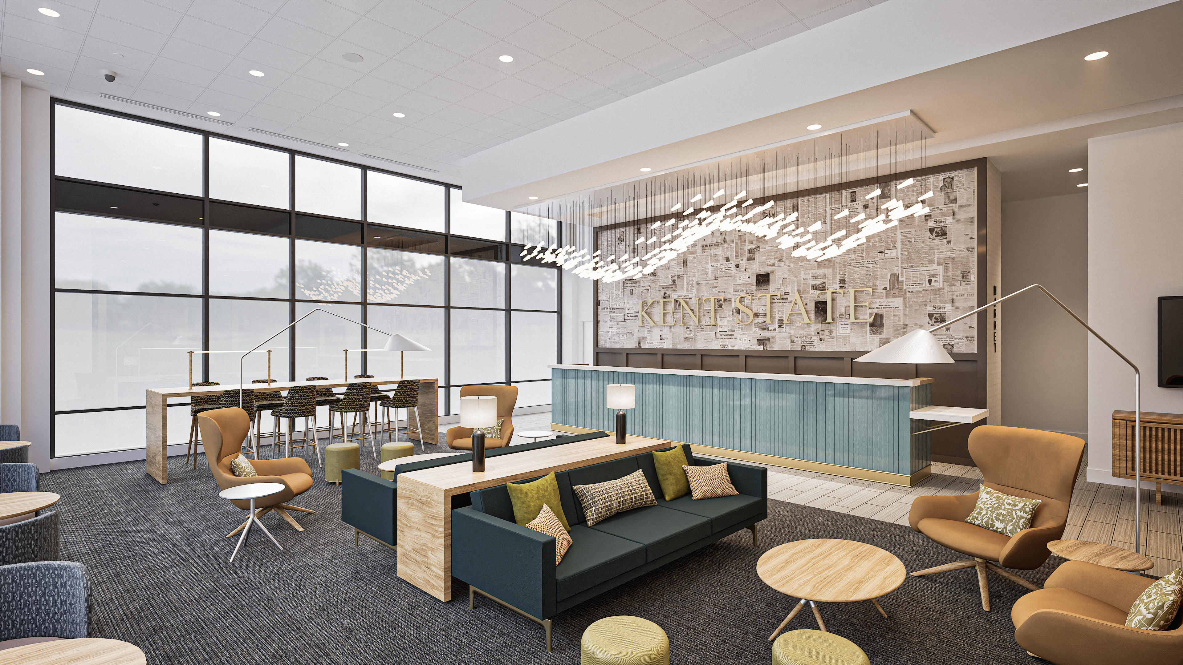 Kent State Hotel Lobby