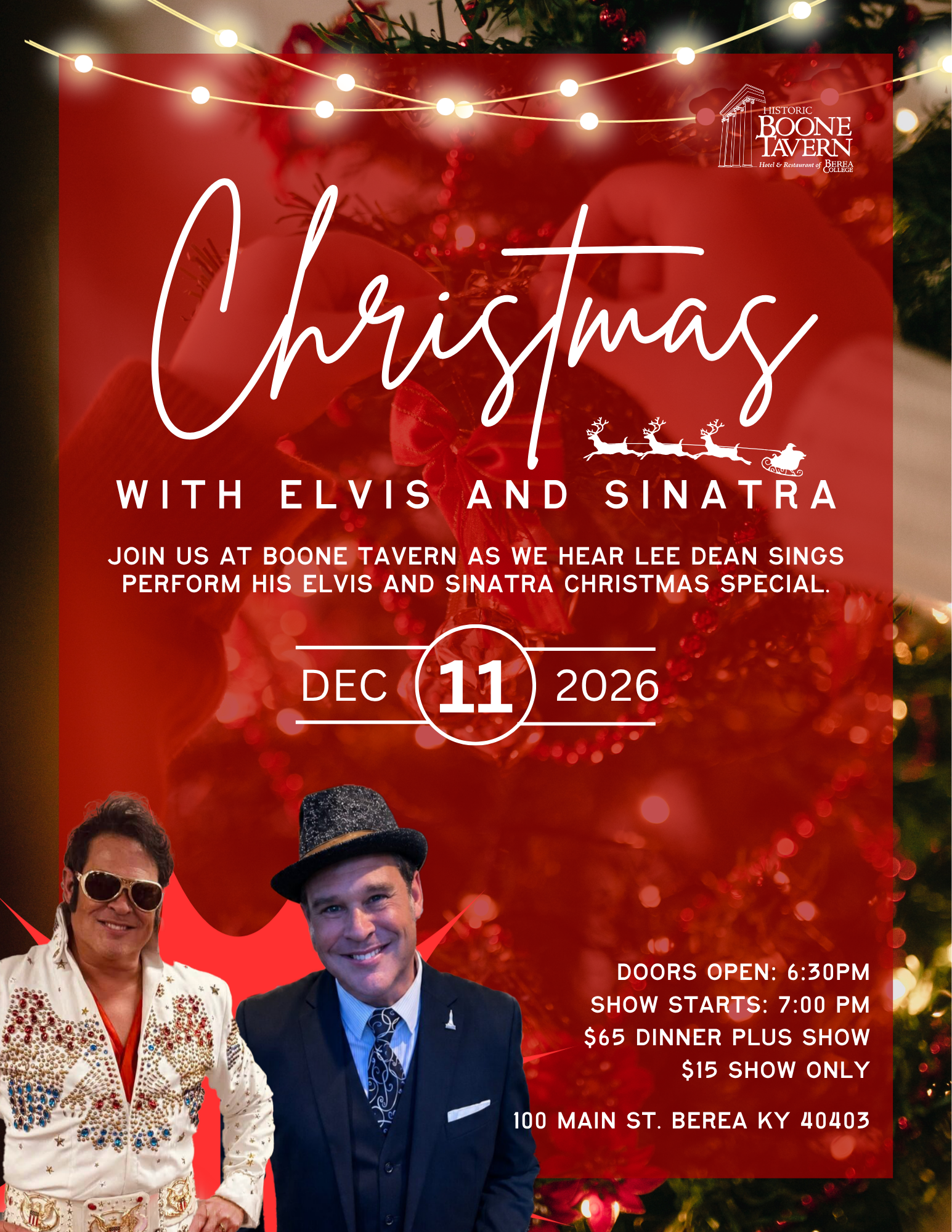Elvis & Sinatra Christmas Spectacular (Plus Reindeer Games!) Image