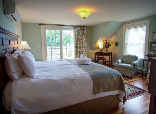 #2 Second Floor Deluxe King w/ Balcony (formerly Room 4) image