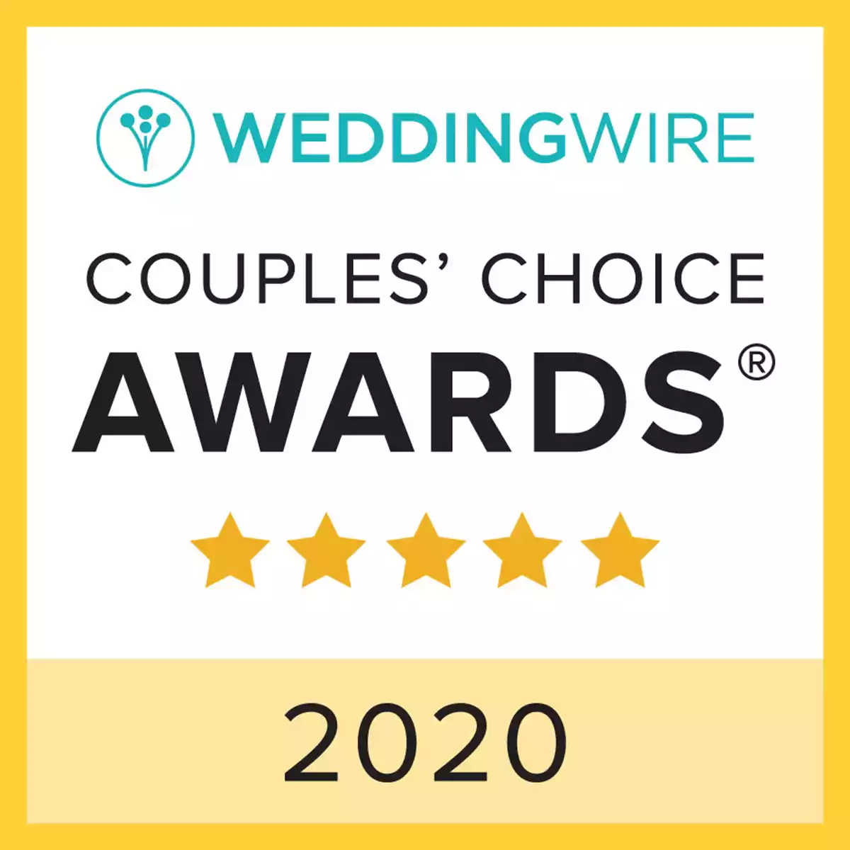 Wedding Wire Couples' Choice Awards 2020 Union Bluff